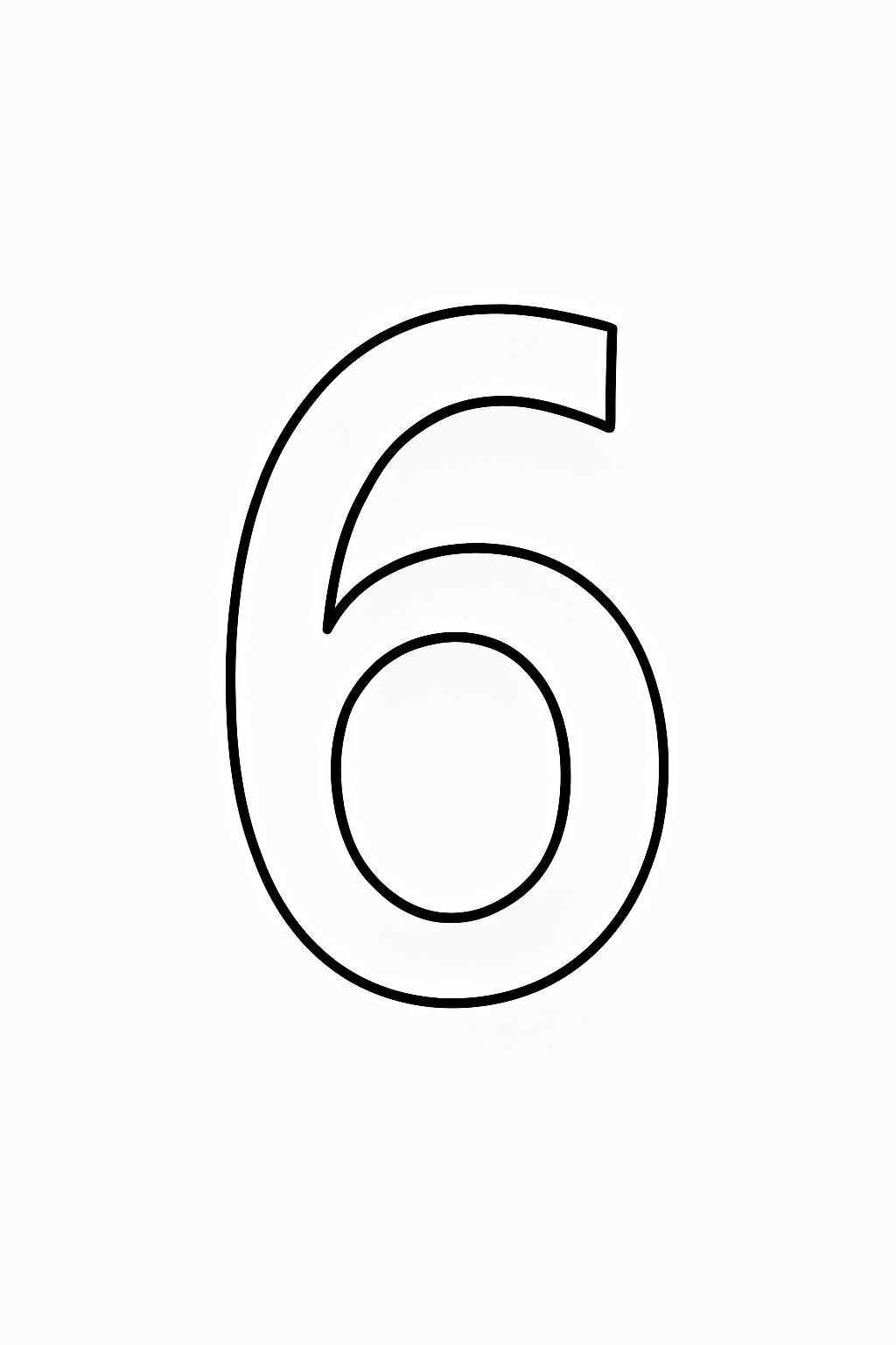 Modern Number 6