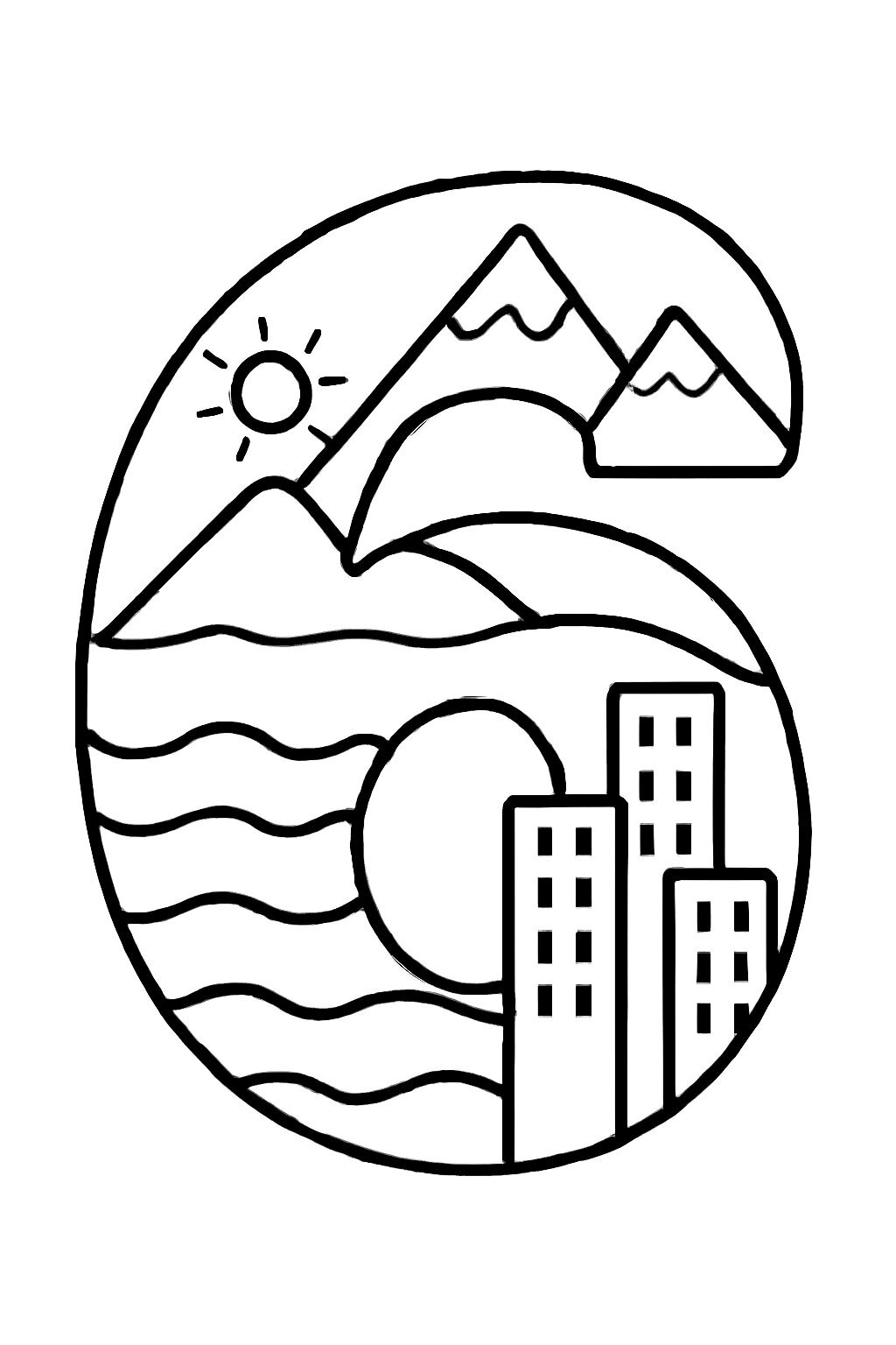 Number 6 Landscape