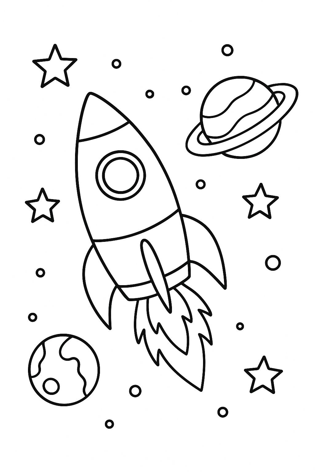 Cosmic Space Flame