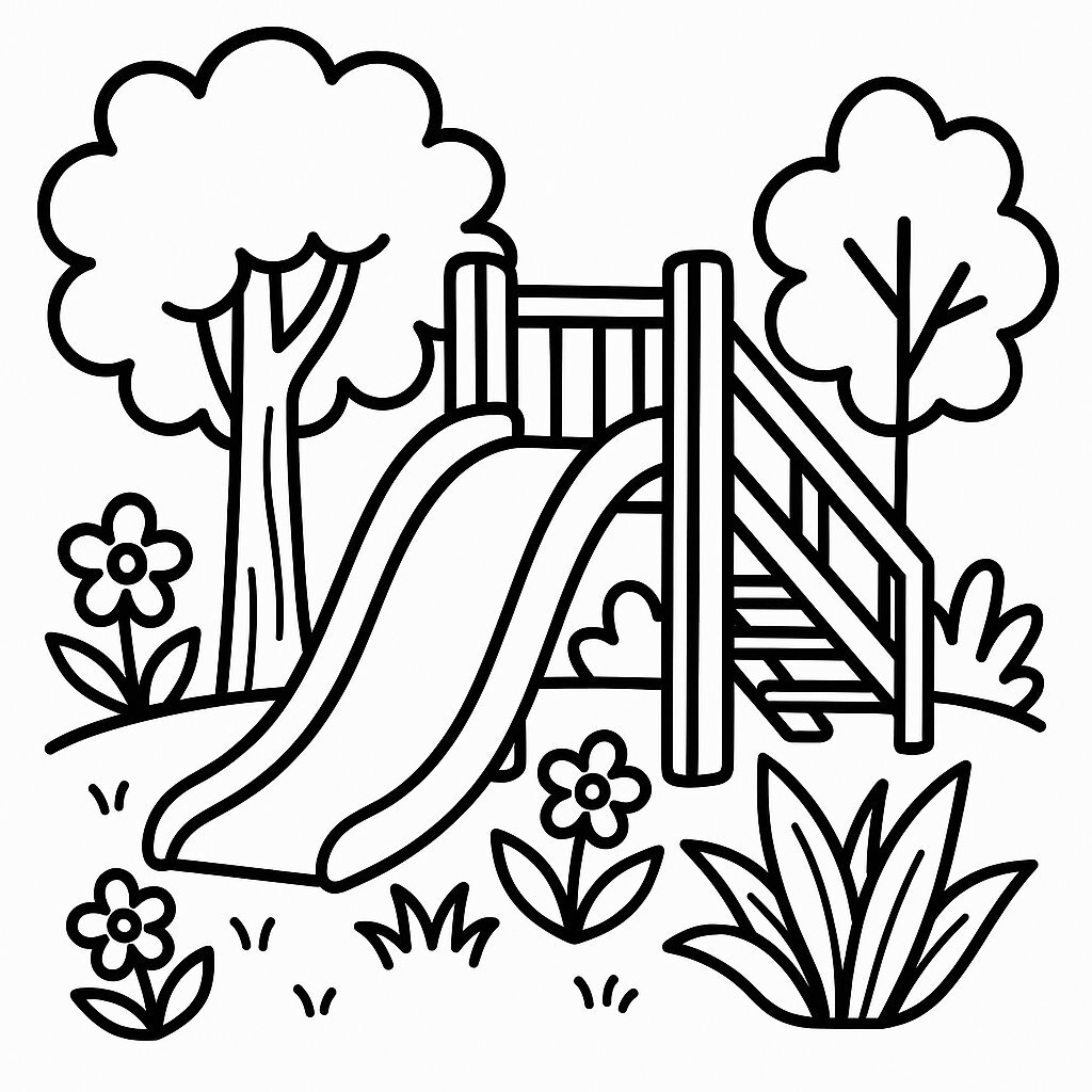 Nature-Themed Slide