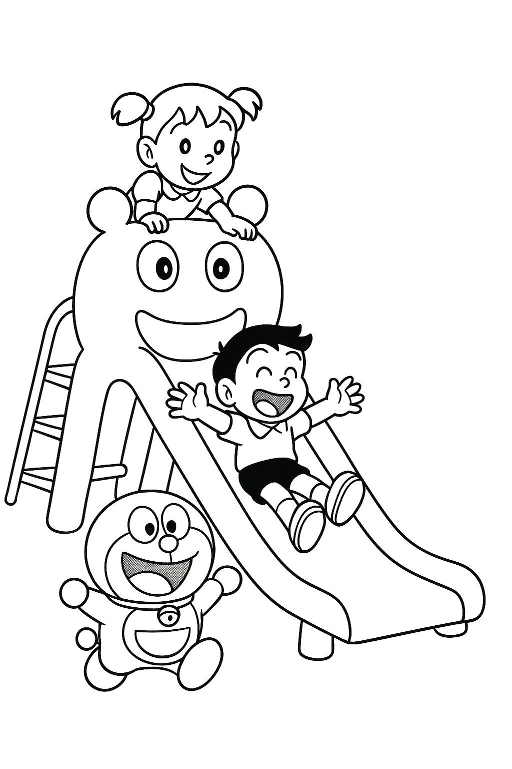 Cartoon Slide