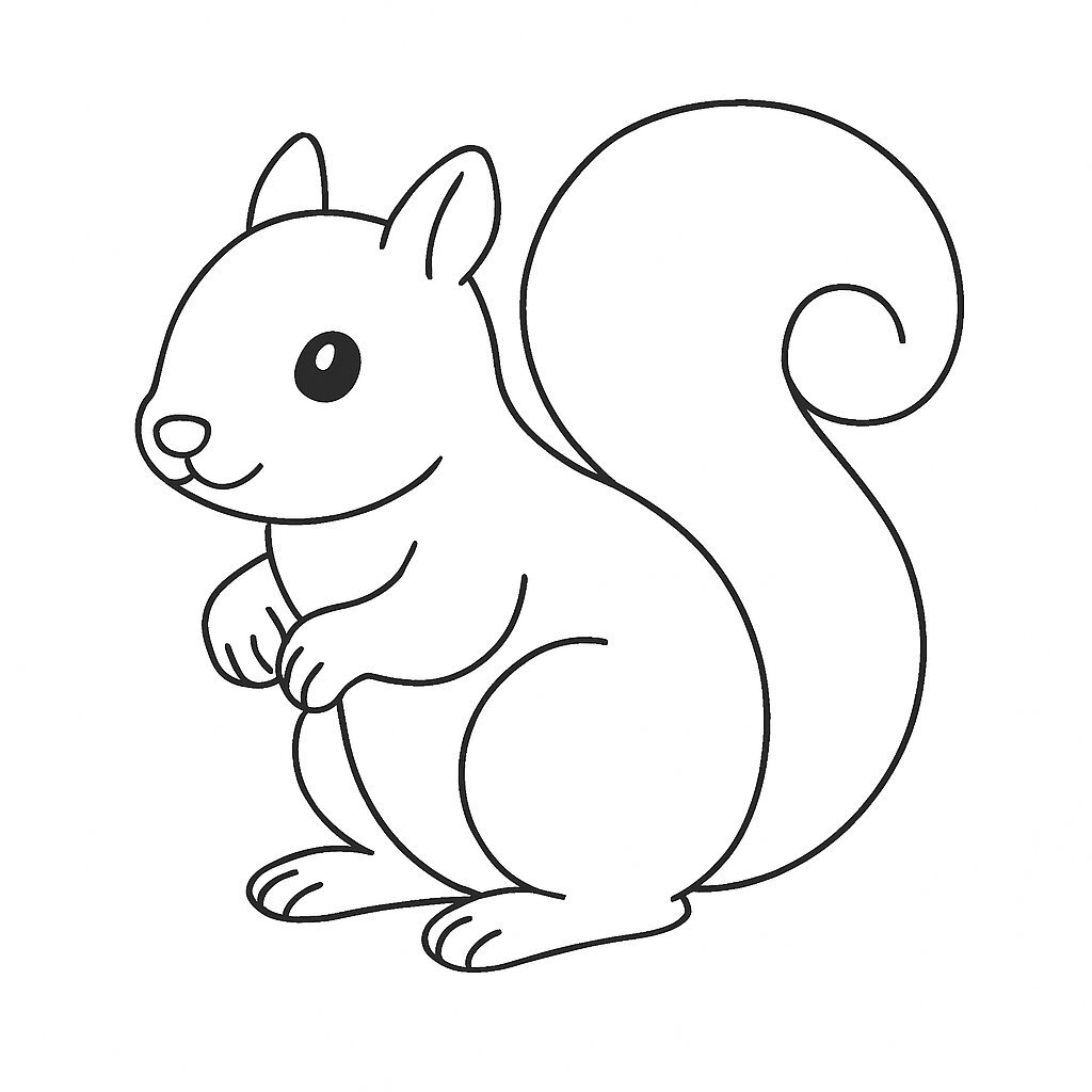 Metallic-Coloring Squirrel