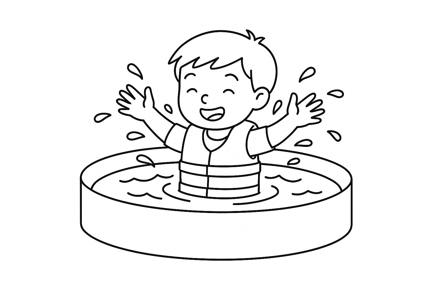 Summer Pool Time