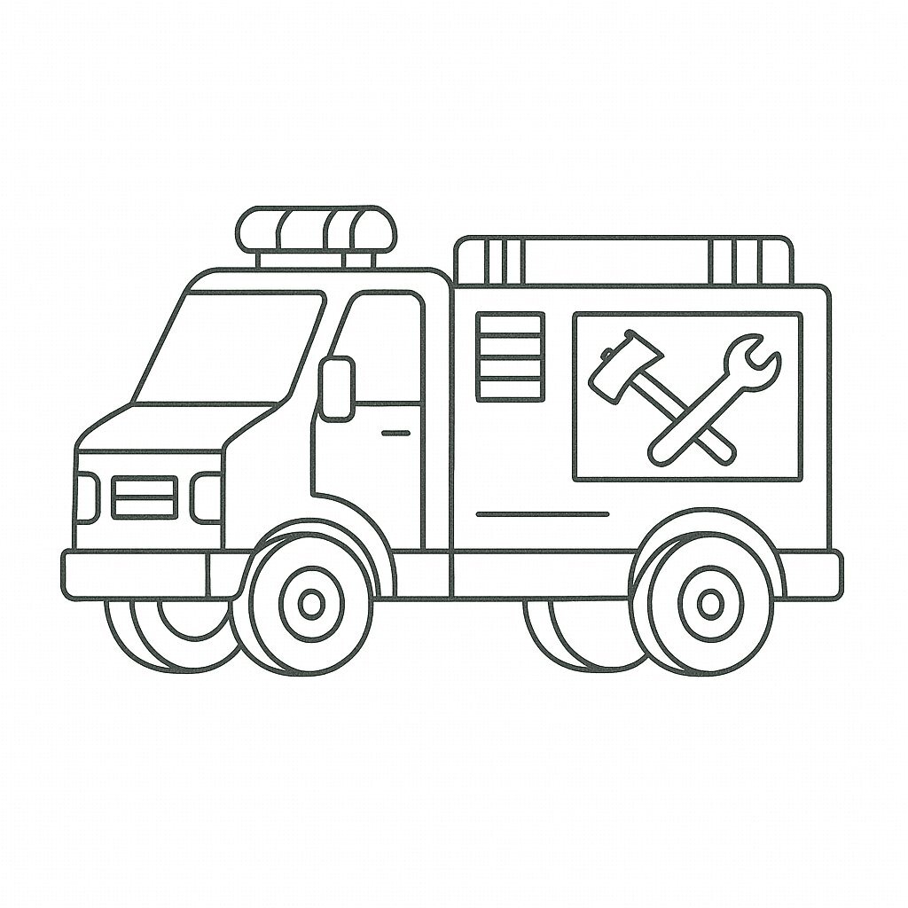 Rescue Service Truck
