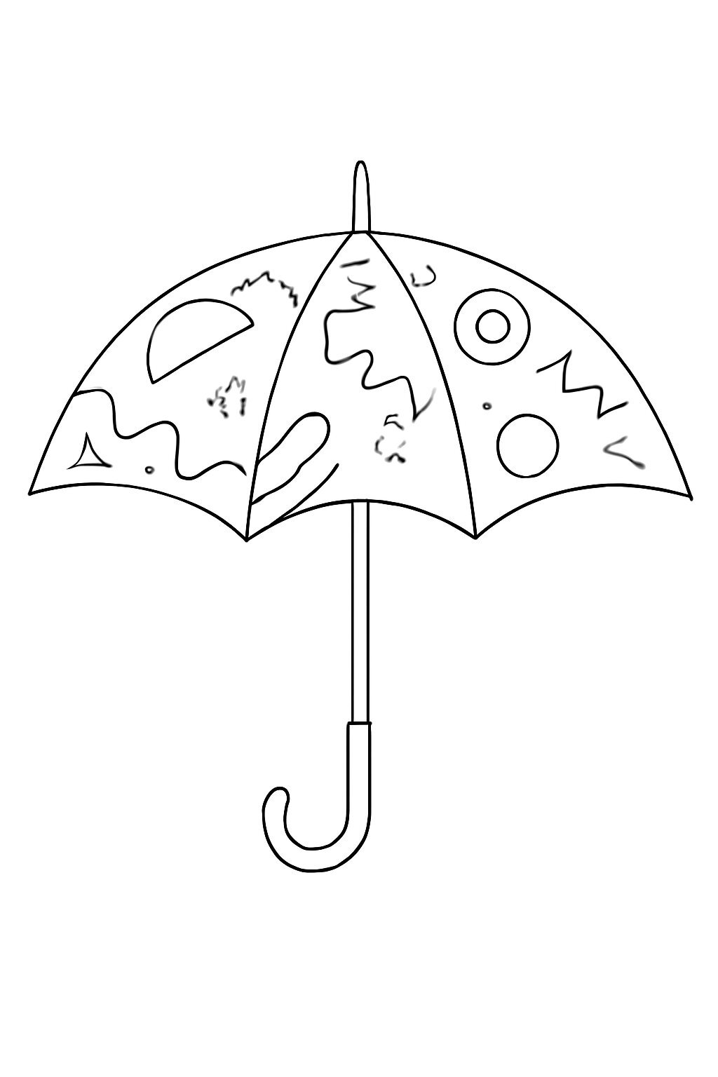 Umbrella Coloring Pages for Kids 2026 – Cute and Fun Designs