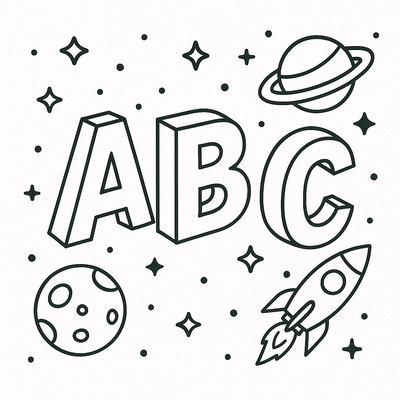ABC Coloring Pages for Kids 2026 – Free PDF Download