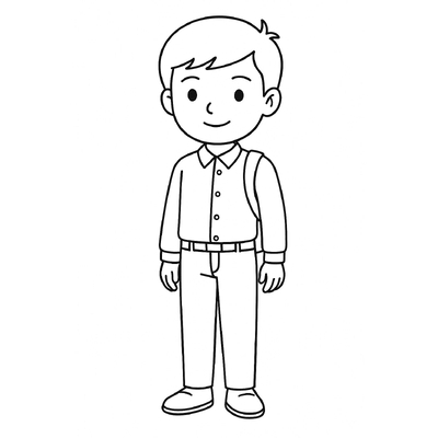 Boyfriend Coloring Pages for Kids 2026 - Free PDF Download