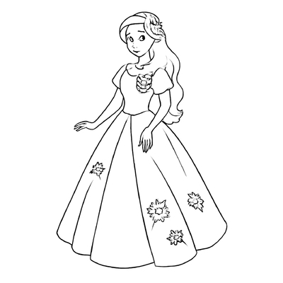 Cinderella Princess Coloring Pages for Kids 2026 – Beautiful and Adorable Images