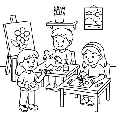 Elementary School Coloring Pages for Kids 2026 – Free PDF Download