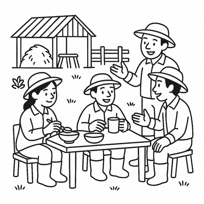 Farming Coloring Pages for Kids 2026 – Free PDF Download