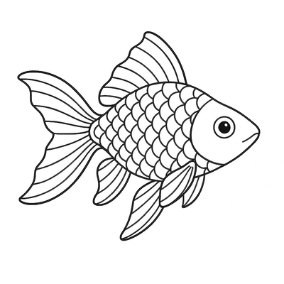 Fish Coloring Pages for Kids 2026 - Free PDF Download
