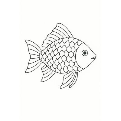 Fish Coloring Pages for Kids 2026 - Free PDF Download