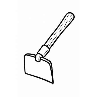 Hoe Coloring Pages for Kids - Creative Coloring Pictures 2026