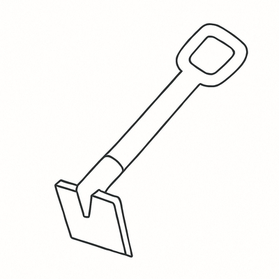 Hoe Coloring Pages for Kids - Creative Coloring Pictures 2026