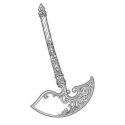 Hoe Coloring Pages for Kids - Creative Coloring Pictures 2026