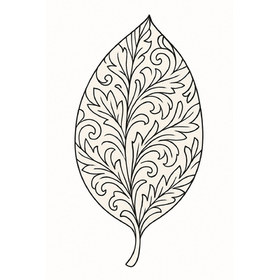 Leaf Coloring Pages for Kids 2026 – Cute and Adorable Designs