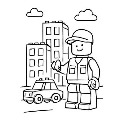 LEGO Coloring Pages for Kids 2026 – Creative Coloring Sheets