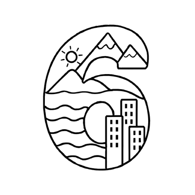 Number 6 Coloring Pages for Kids 2026 – Creative Coloring Sheets