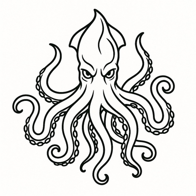 Octopus Coloring Pages for Kids 2026 – Free PDF Download