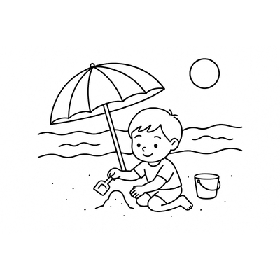 Summer Coloring Pages for Kids 2026