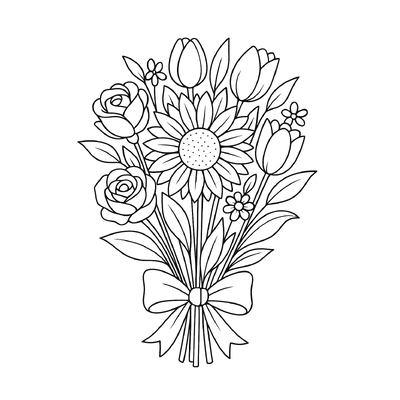 Teacher Appreciation Flower Coloring Pages 2026 – Free PDF Download