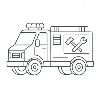 Truck Coloring Pages for Kids - Coloring Sheets 2026