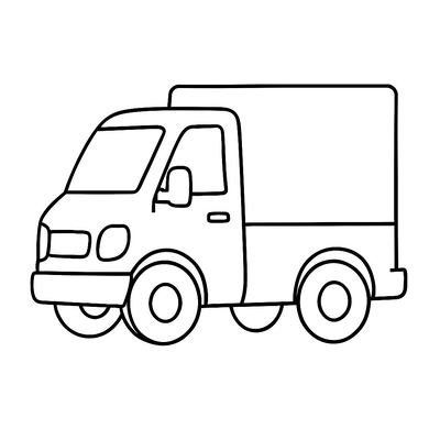 Truck Coloring Pages for Kids - Coloring Sheets 2026