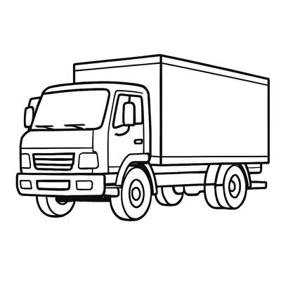 Truck Coloring Pages for Kids - Coloring Sheets 2026