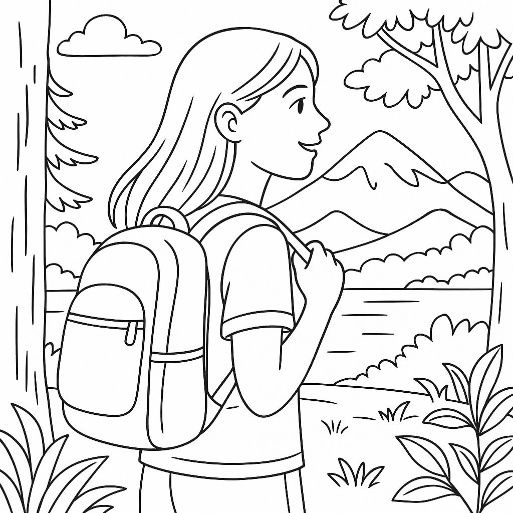 Girl Traveling