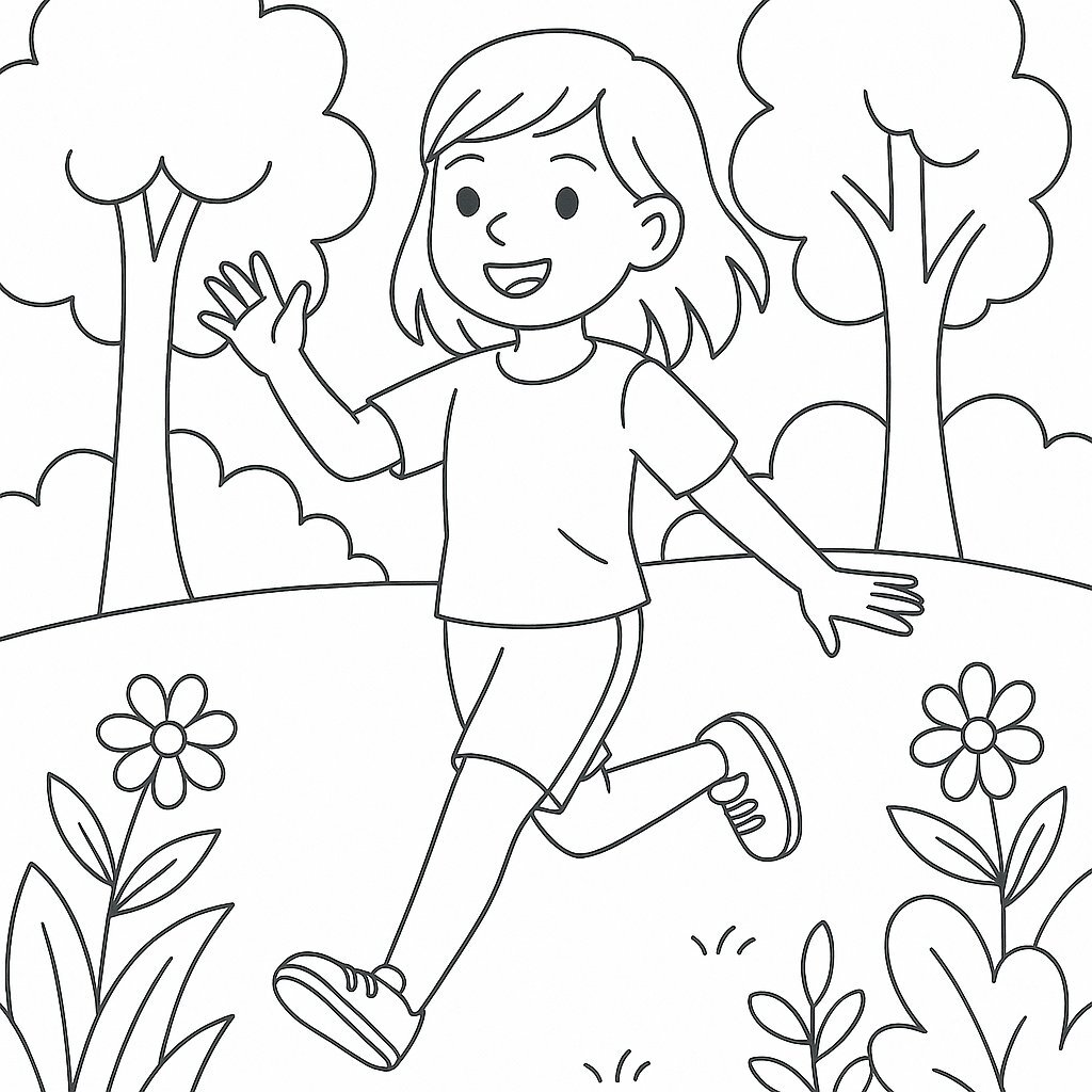Girl in the Park