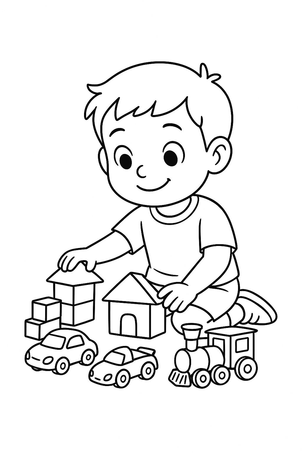 Boy and His Toys