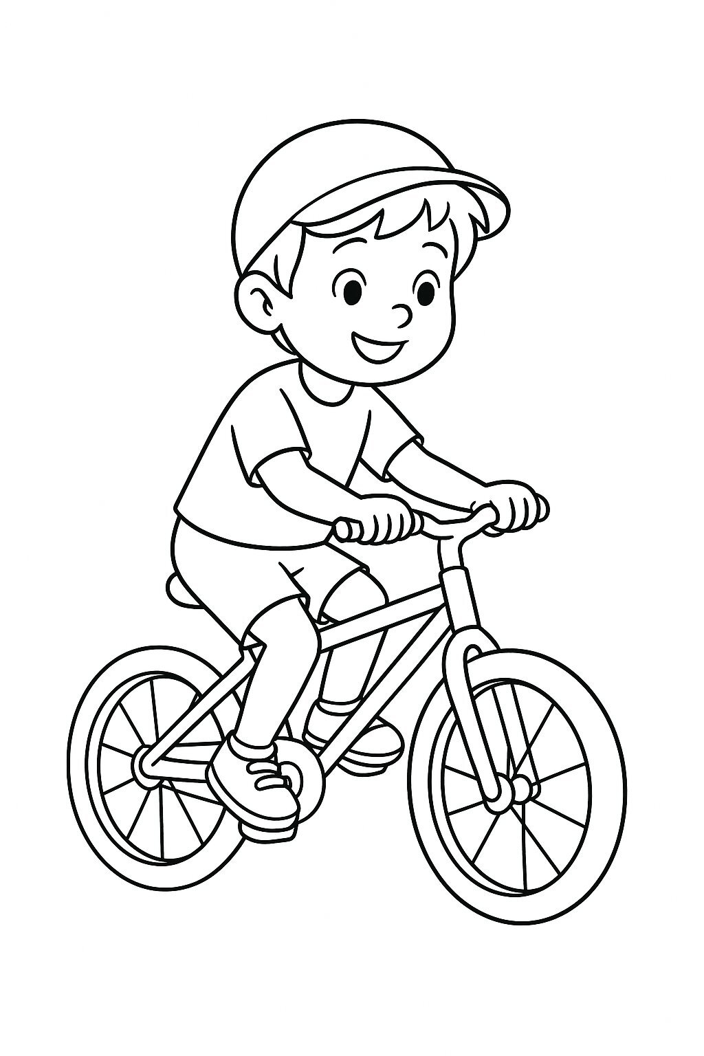 Boy with a Bicycle