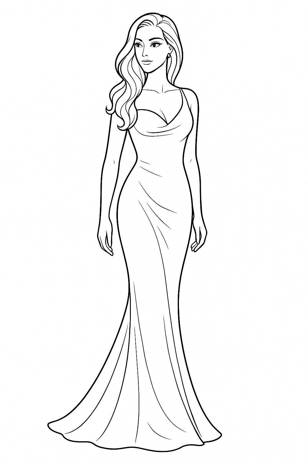 Festival Dress Coloring Pages for Kids 2026 - Creative and Fun