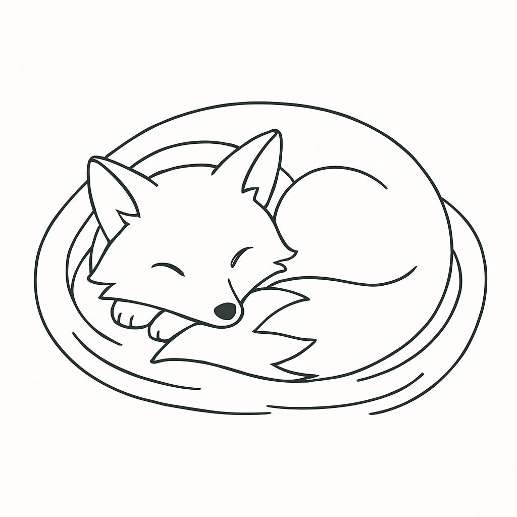 Sleeping Fox