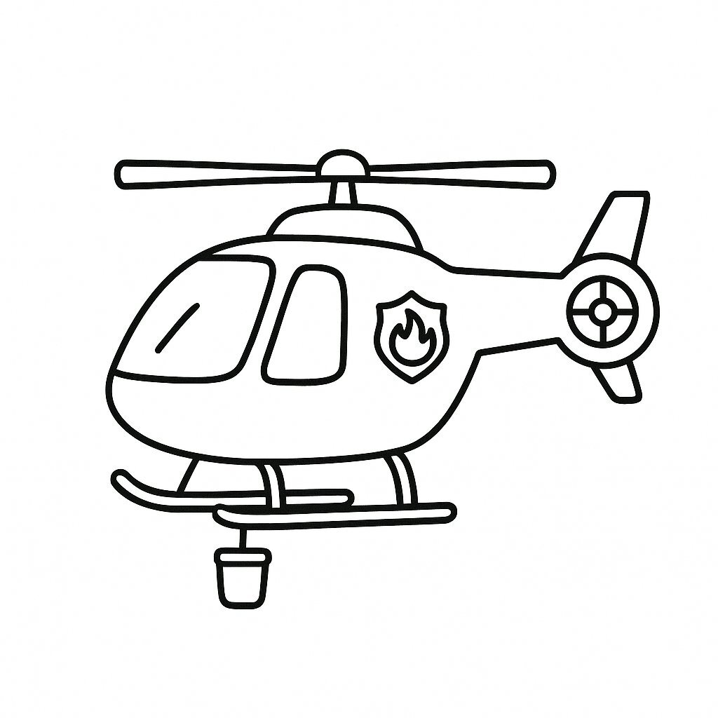 Firefighting Helicopter
