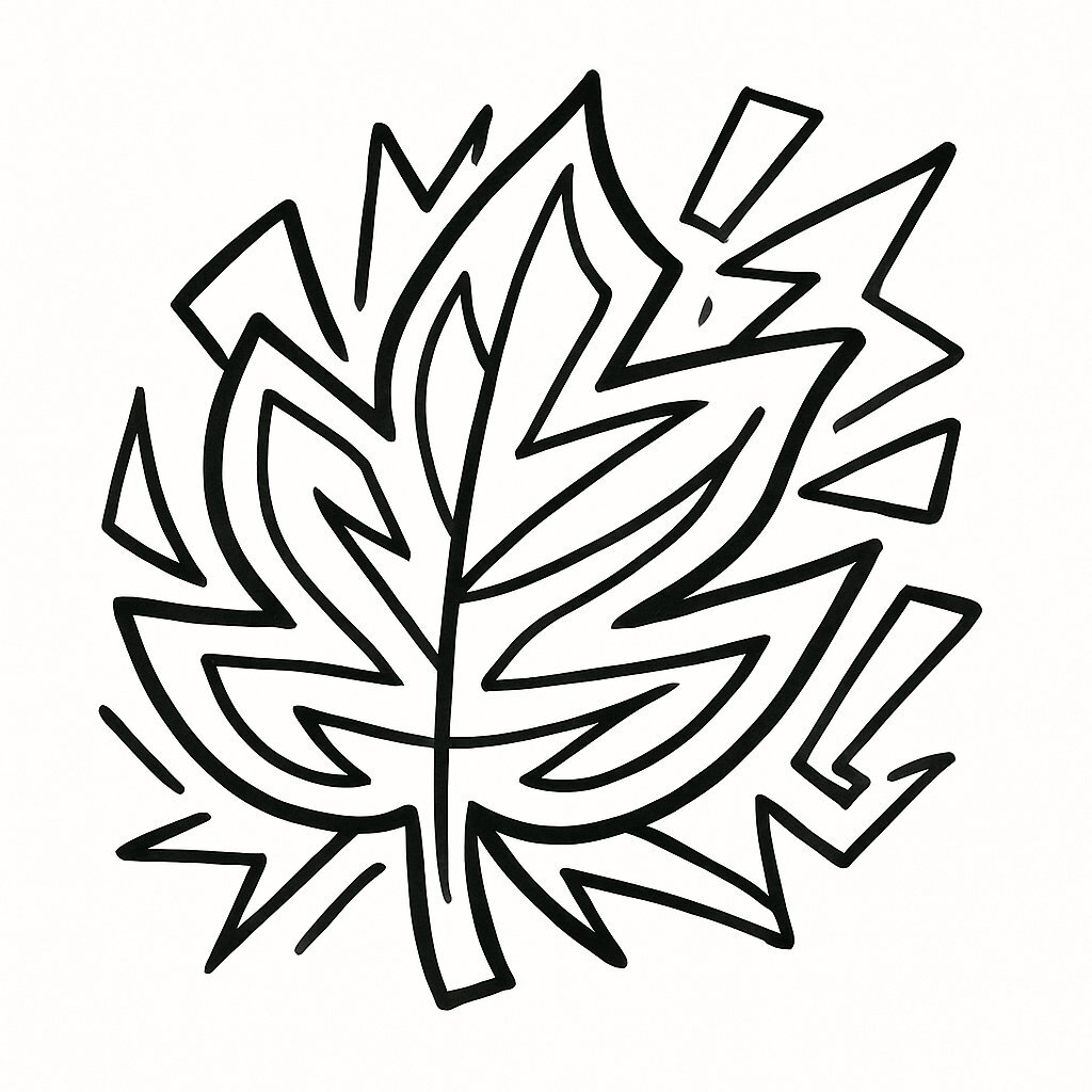 Leaf Coloring Pages for Kids 2026 - Free PDF Download
