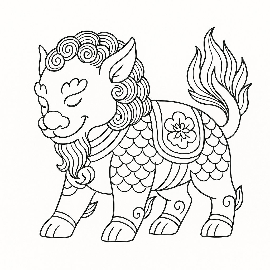 Blessing Lion