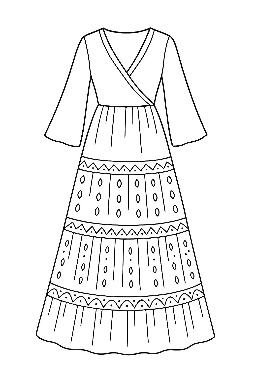Boho Maxi Skirt