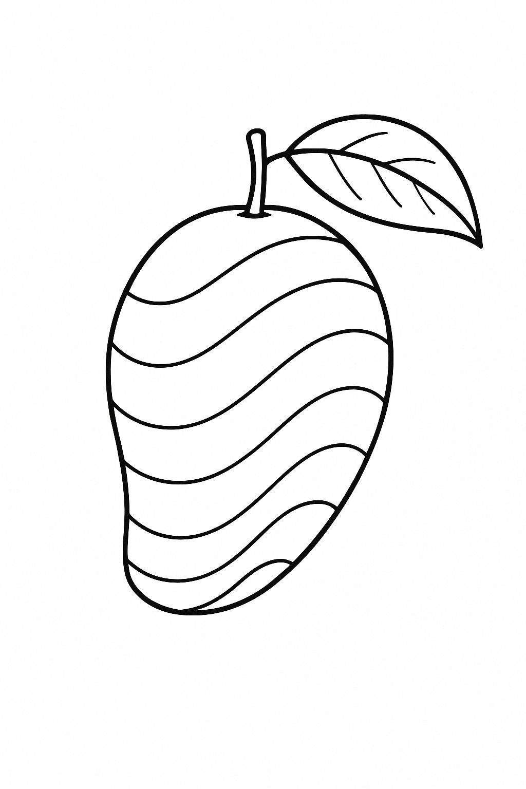 Mango Coloring Pages for Kids 2026 - Free PDF Download