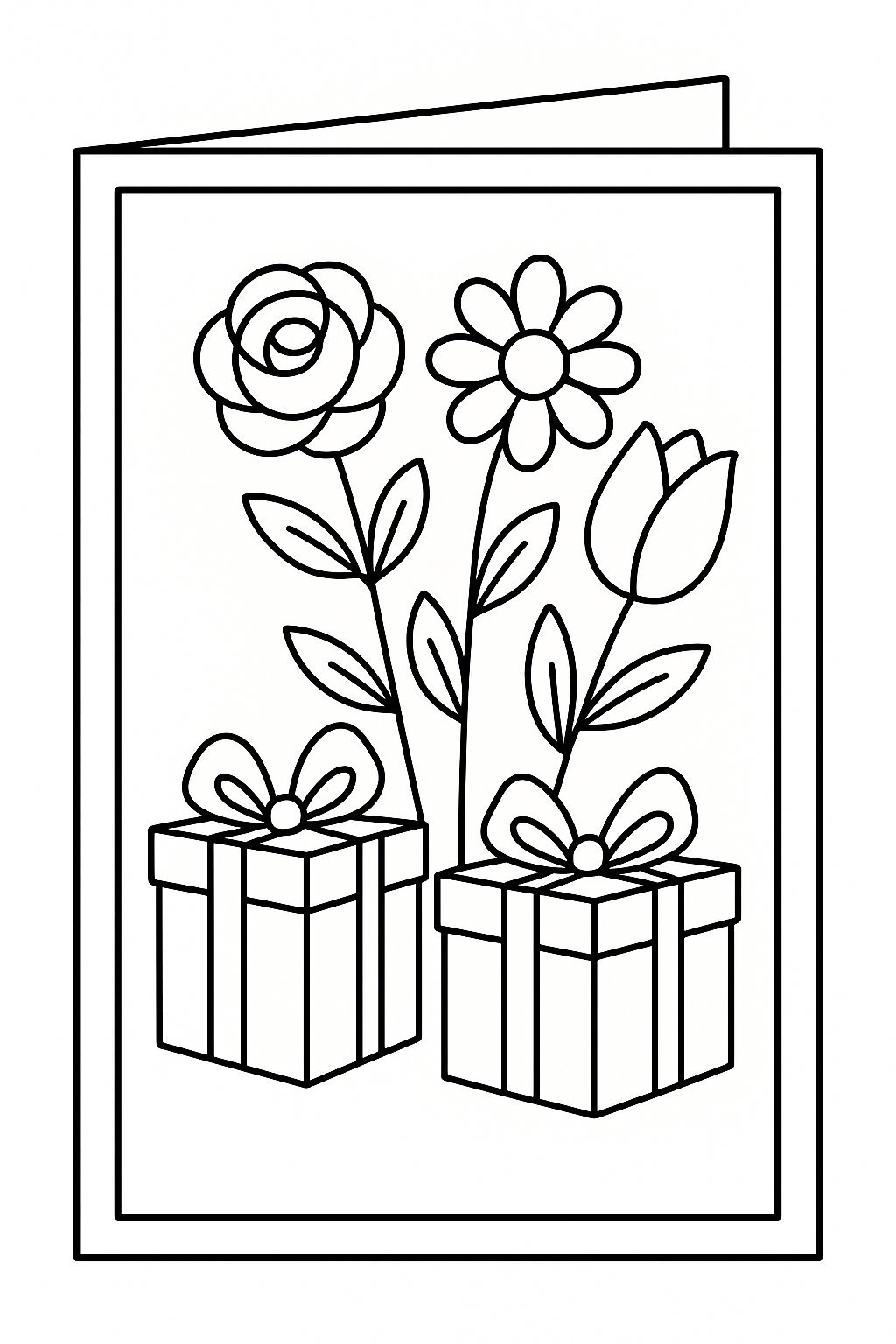 Flower and Gift Card