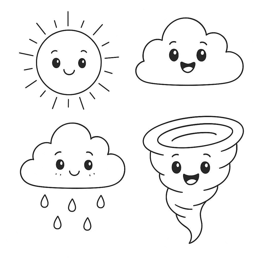 Cartoon-Style Natural Phenomena
