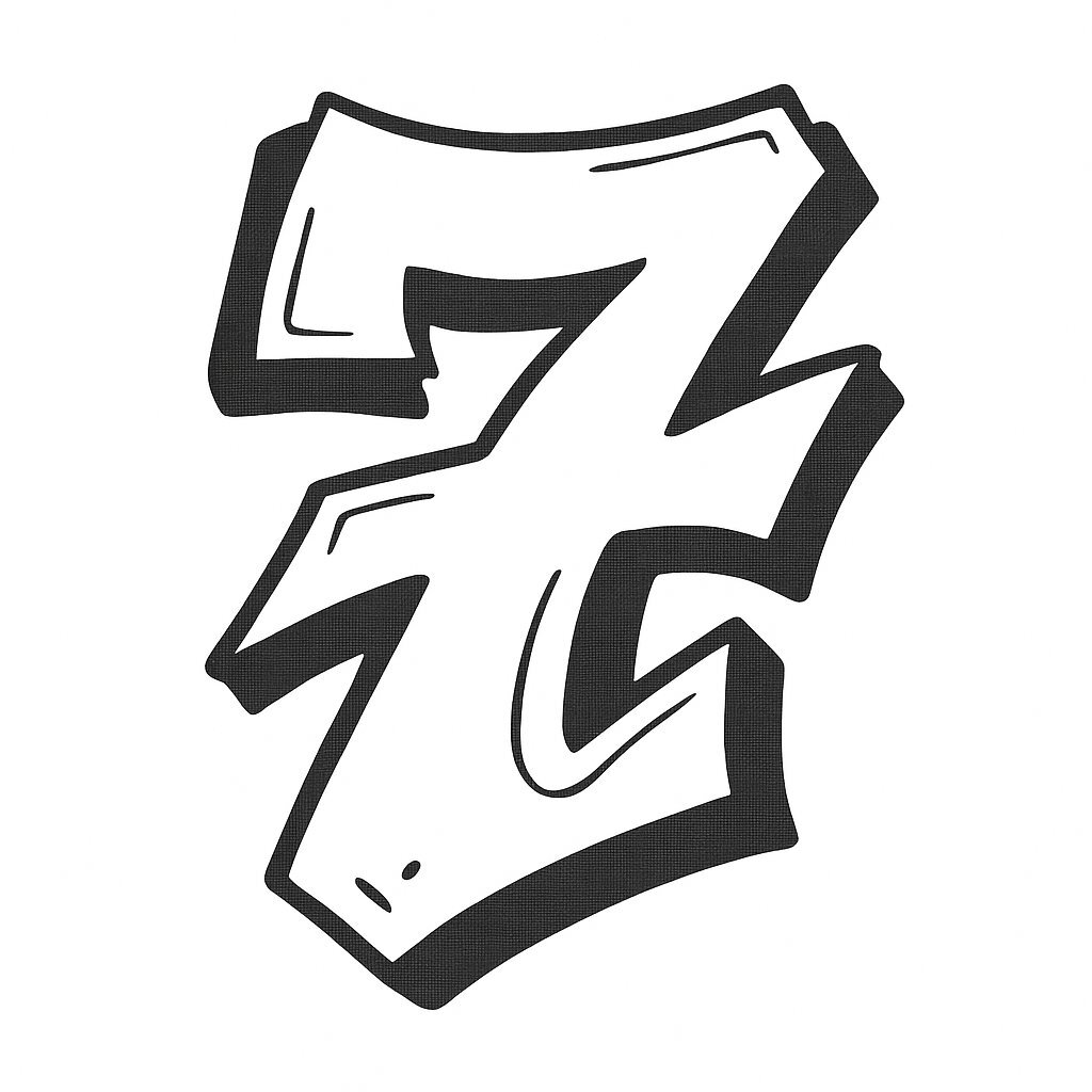 Graffiti-Style Number 7