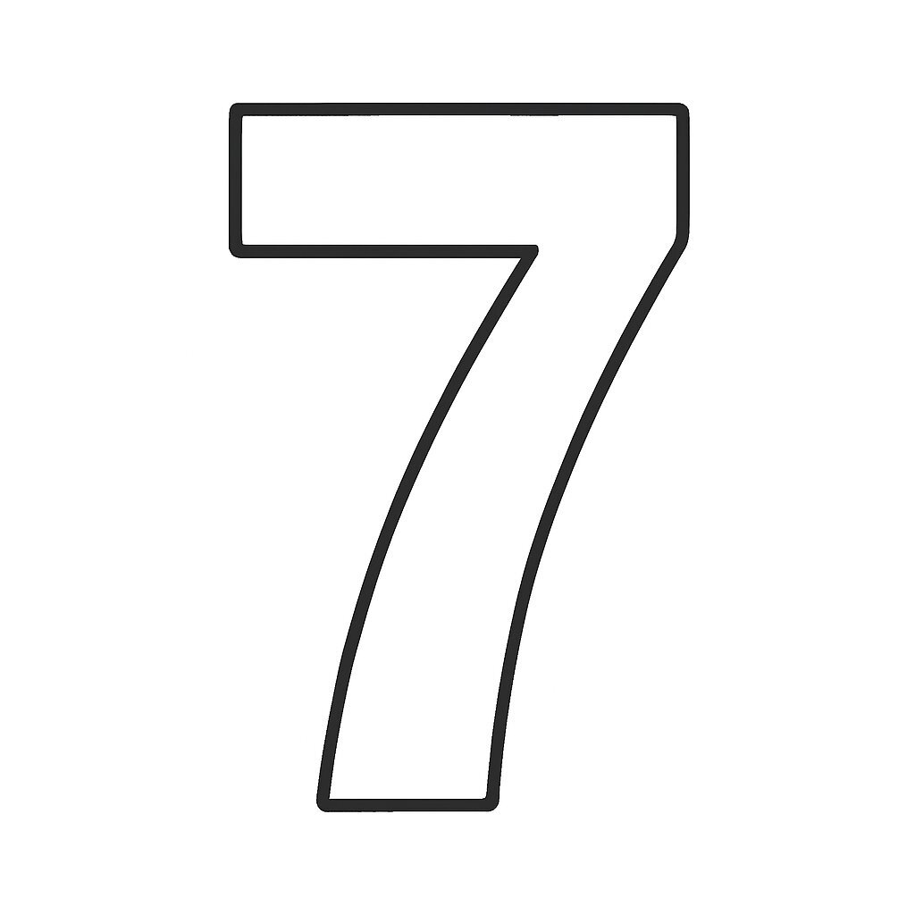 Classic Number 7