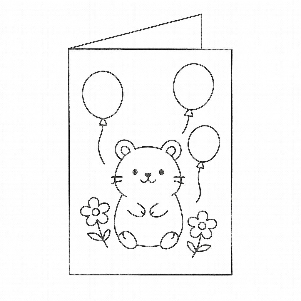 Unique and Cute Card