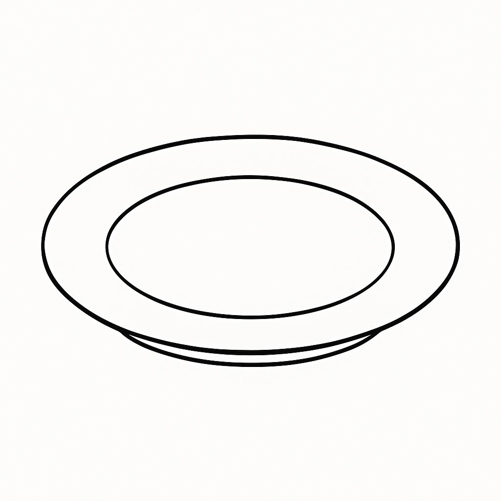 Minimalist Plate