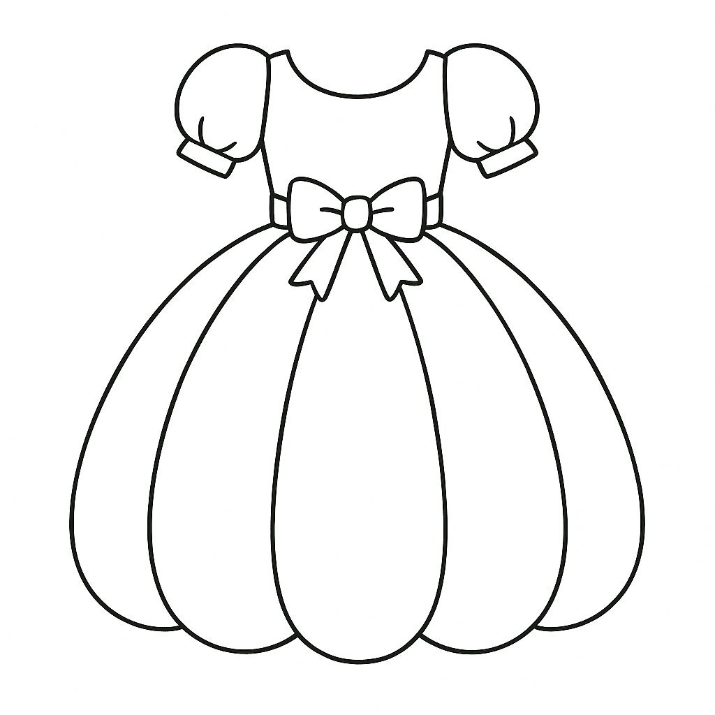 Pumpkin Princess Dress