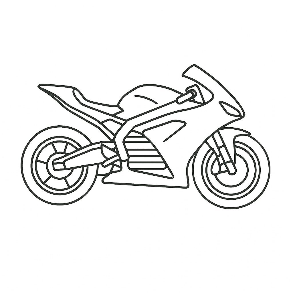Electric Racing Motorcycle