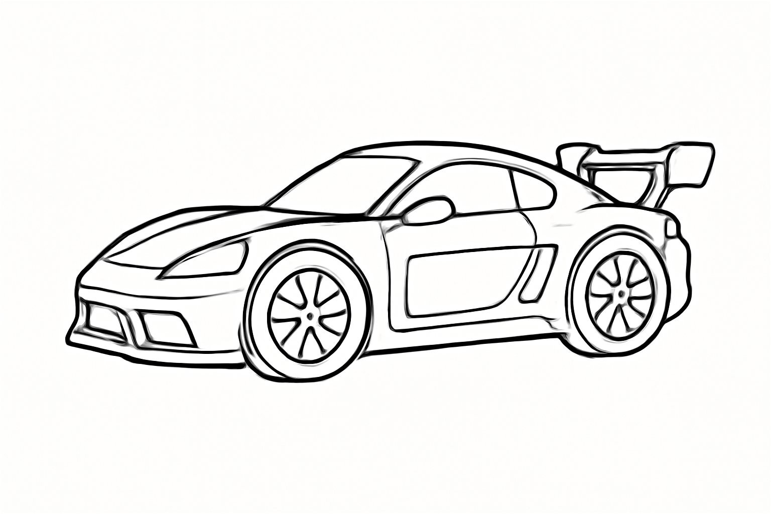 Racing Car Coloring Pages for Kids – Beautiful Coloring Pictures 2026