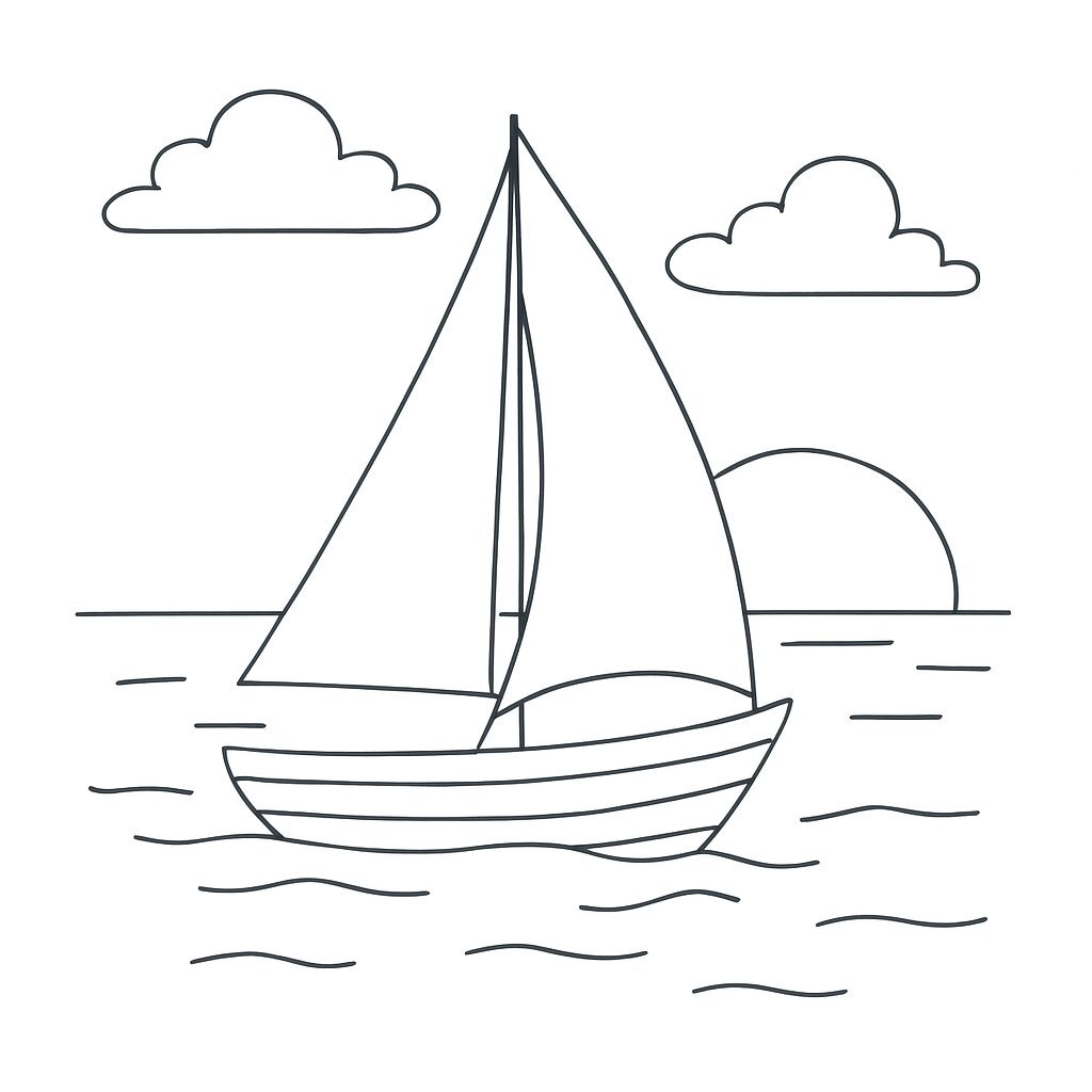 Romantic Sailboat