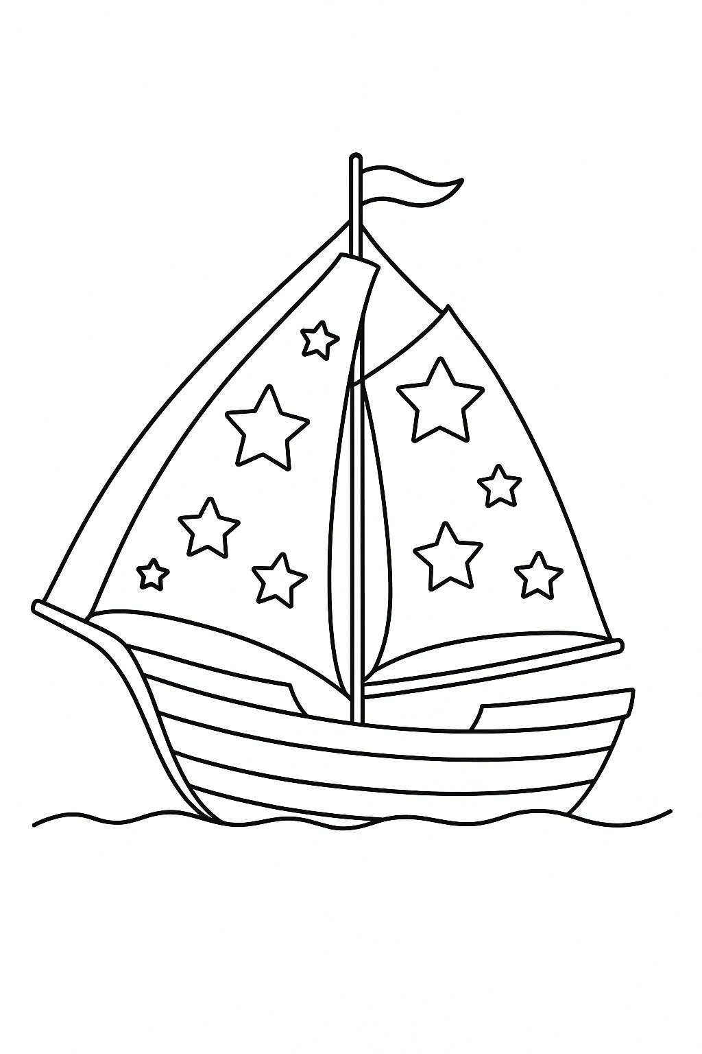 Sailboat Coloring Pages for Kids – Beautiful Sailboat Coloring Pictures 2026